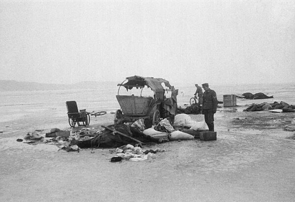 Flucht über das Frische Haff, 1945