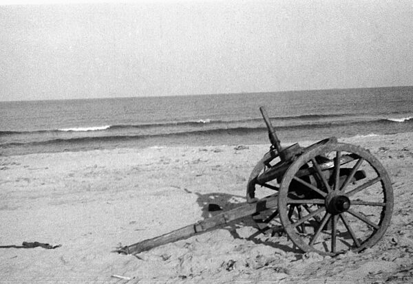 Flucht über das Frische Haff, 1945