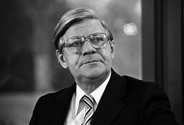 Federal Chancellor Helmut Schmidt