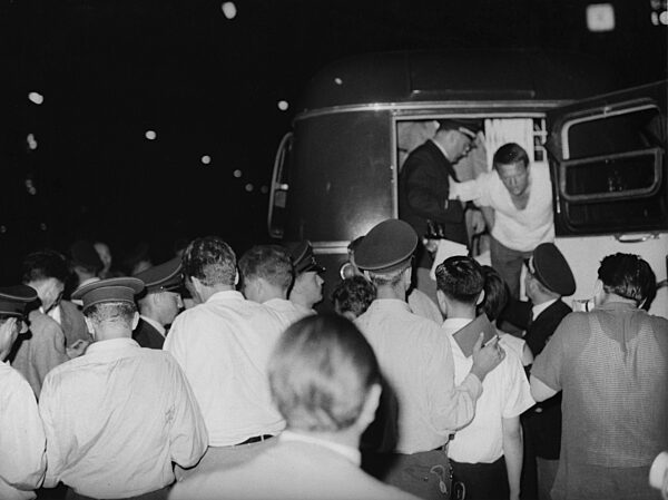 The Schwabinger Krawalle (Schwabing riots) in Munich, 1962