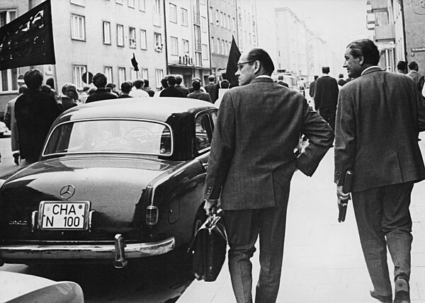 Protest after the death of Benno Ohnesorg, 1967