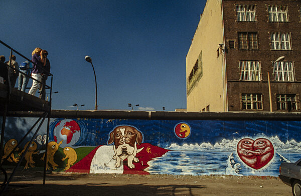 Berliner Mauer zur Wendezeit