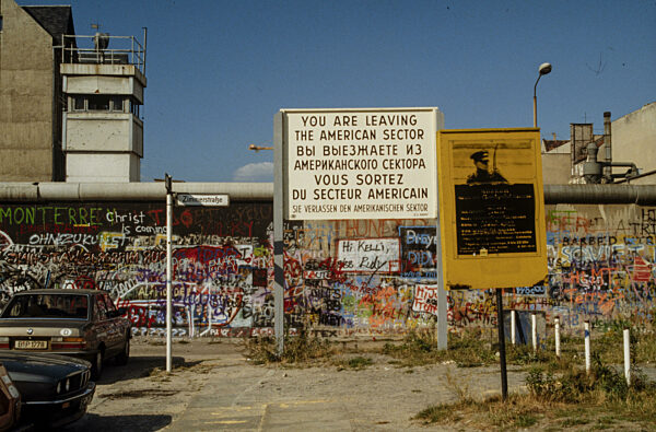 Berliner Mauer an der Zimmerstrasse