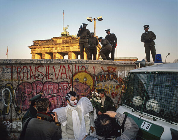 Eventaufnahmen an der Berliner Mauer