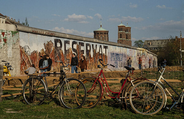 Berliner Mauer zur Wendezeit