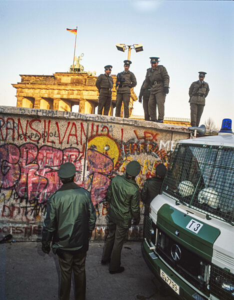 Grenzbegegnung in Berlin