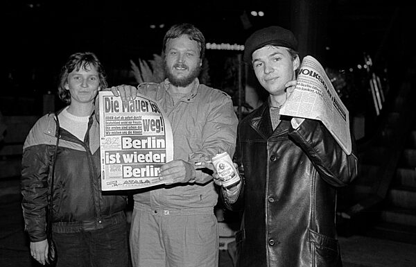 Mauerfall, 1989