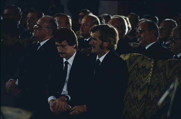 Trauerfeier für die Opfer des Oktoberfestattentats in München, 1982