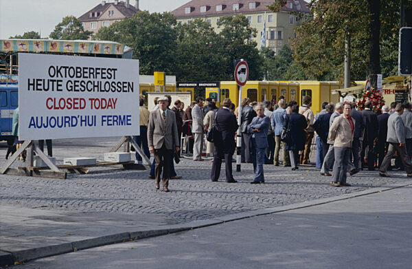 Gedenkstätte am Münchner Oktoberfest, 1980