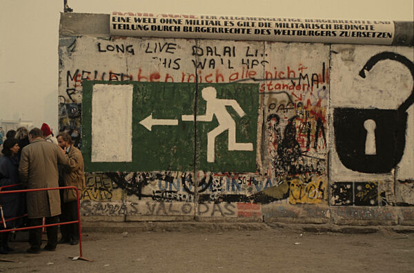 Berliner Mauer zur Wendezeit