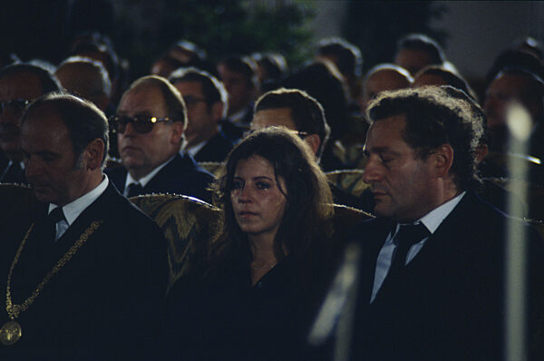 Trauerfeier für die Opfer des Oktoberfestattentats in München, 1982