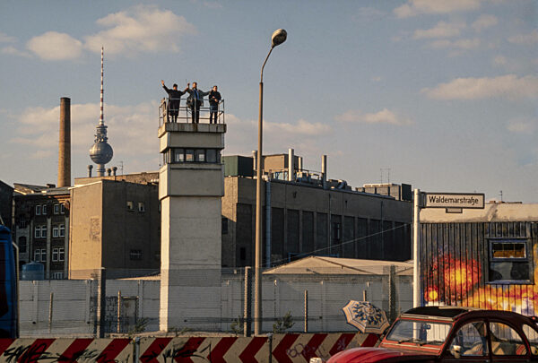 Grenzstreifen zur Wendezeit in Berlin
