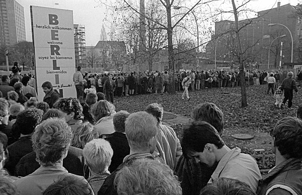 MaueröffnungMaueröffnung, 1989
