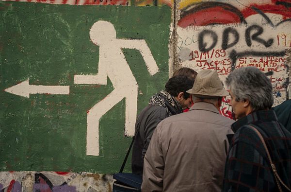 Berliner Mauer zur Wendezeit