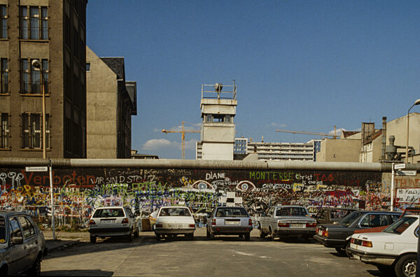 Berliner Mauer zur Wendezeit