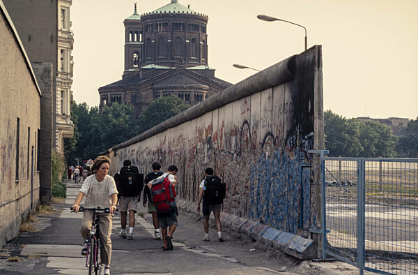 Berliner Mauer zur Wendezeit