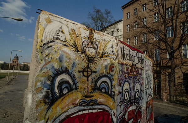 Berliner Mauer zur Wendezeit
