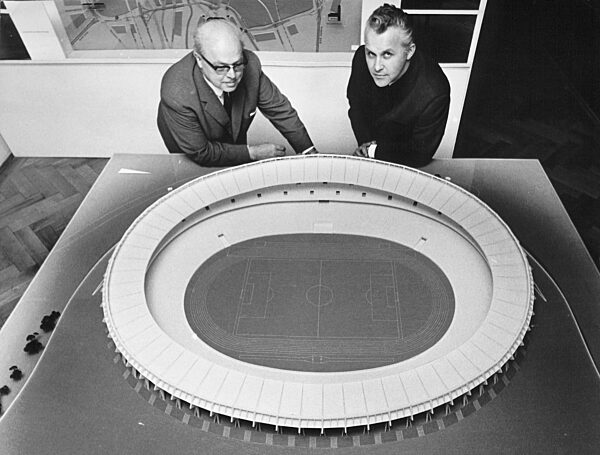 Rüdiger Henschken with Wilhelm Deiss, 1965