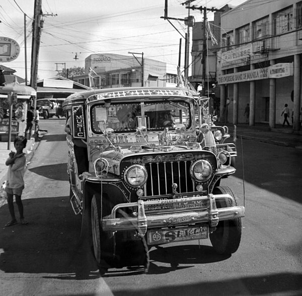 Ein Jeepney in Manila, 1972