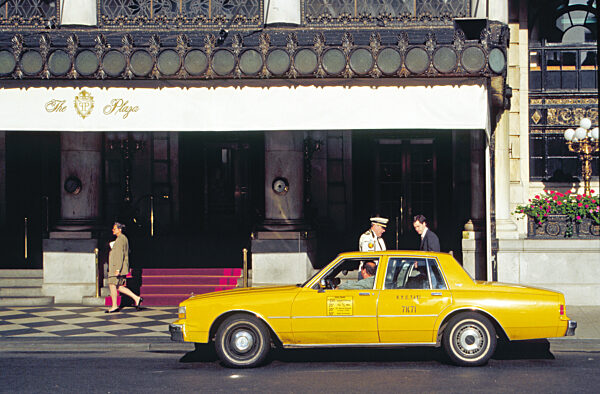 The Plaza Hotel in New York, 1992