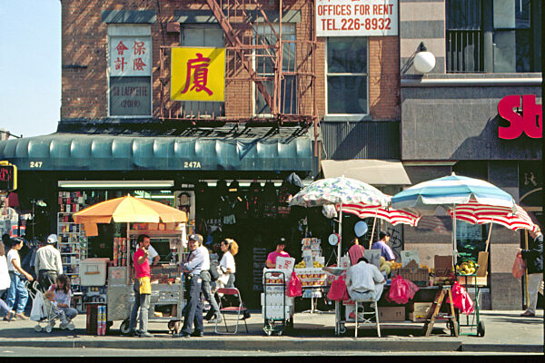 Chinatown in New York, 1992