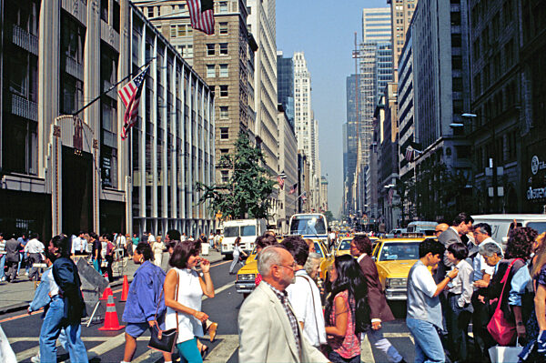 5th Avenue in New York, 1992