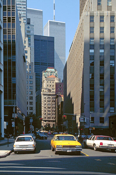 Hochhäuser in Downtown New York, 1992
