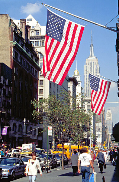 Fifth Avenue in New York, 1992