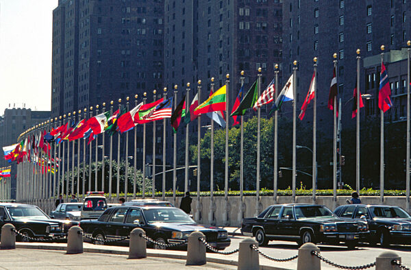 UNO-Hauptqurtier in New York, 1992