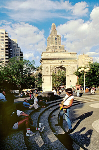 Washington Square in New York, 1992