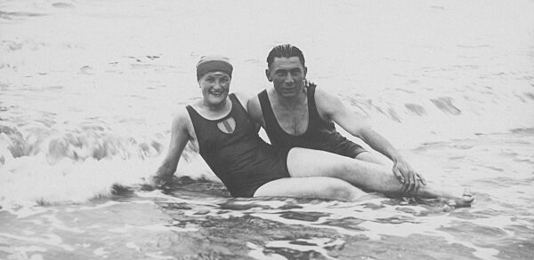 Ehepaar auf Norderney, 1925