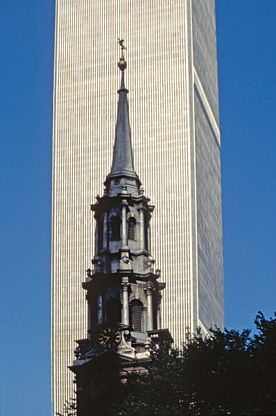 Saint Pauls Chapel und World Trade Center, 1992