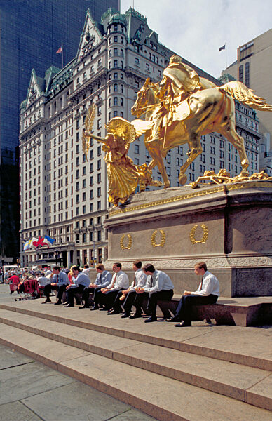 Mittagspause in New York, 1992