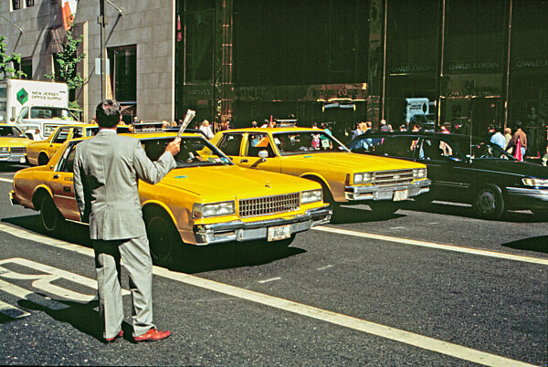Straßenszene in New York, 1992