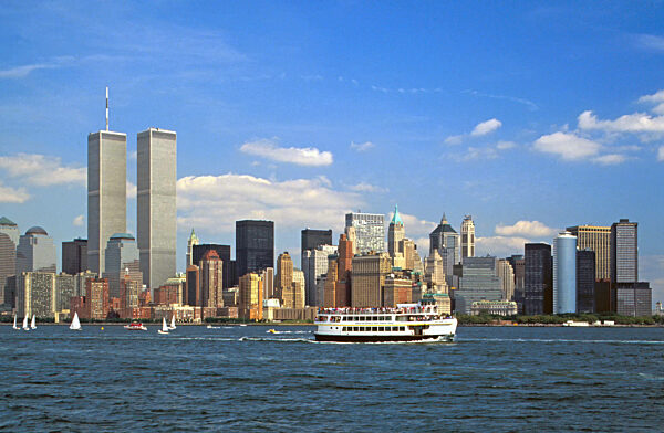 Skyline von Manhattan, 1992