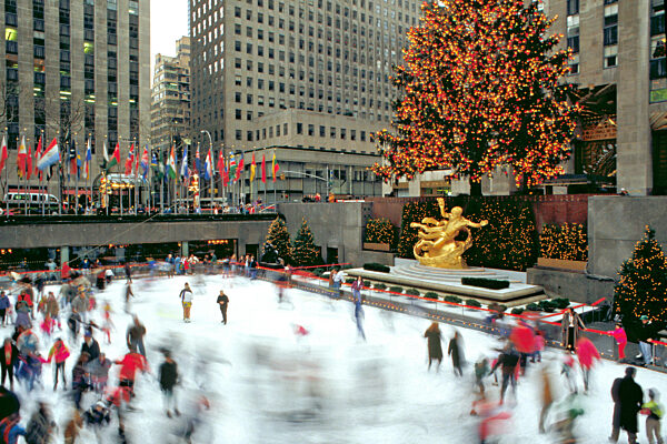 Eislaufbahn in New York, 1992