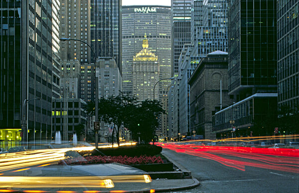 Park Avenue in New York, 1992