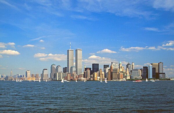 Skyline von Manhattan, 1992