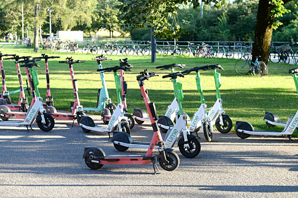 E-Scooter in München, 2024