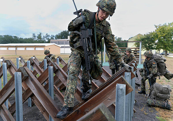 Grundausbildung beim Luftwaffenausbildungsbataillon der Bundeswehr  , 2024