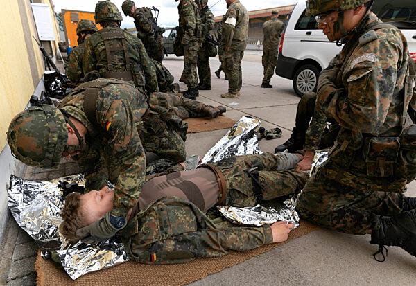 Grundausbildung beim Luftwaffenausbildungsbataillon der Bundeswehr  , 2024