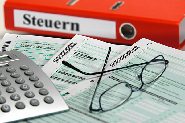 Einkommensteuererklärung für Finanzamt