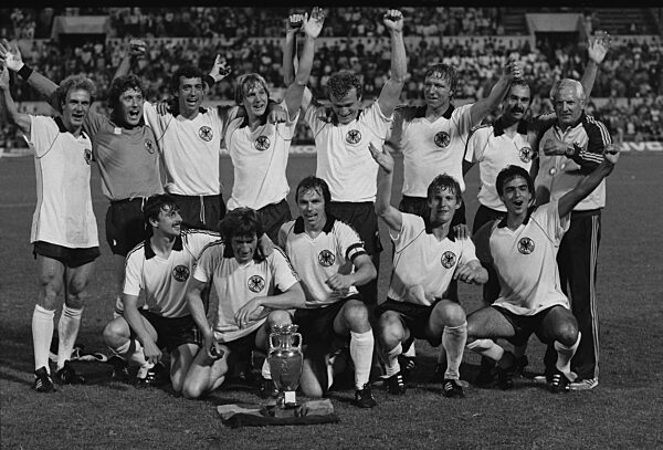 Fussball EM 1980 Deutschland - Belgien