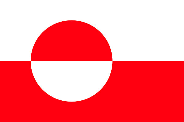 Flag of Greenland.