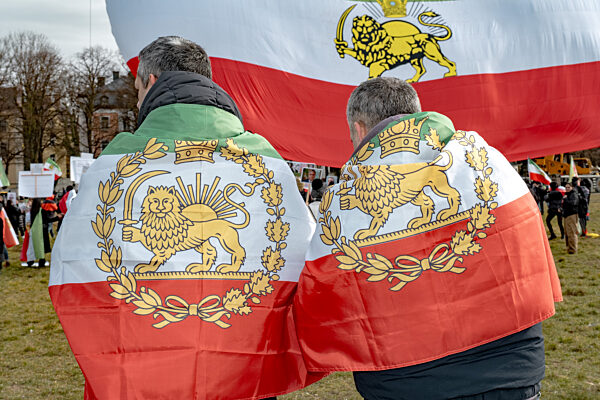 Iran Demo auf der Theresienwiese