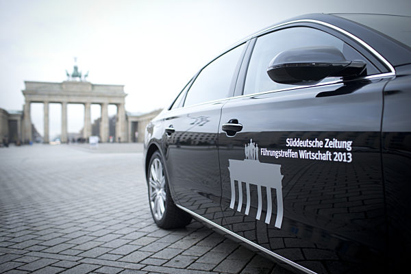 VIP-Shuttle beim SZ-Führungstreffen Wirtschaft 2013 in Berlin