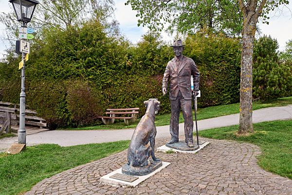 Thomas Mann Denkmal am Seeuferweg