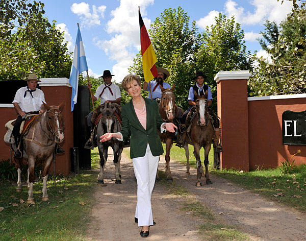 Carolin Reiber in Argentinien