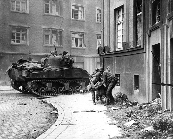 World War II - Advance of the Allied forces