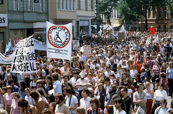 Friedensdemonstration in Bonn - 1982
